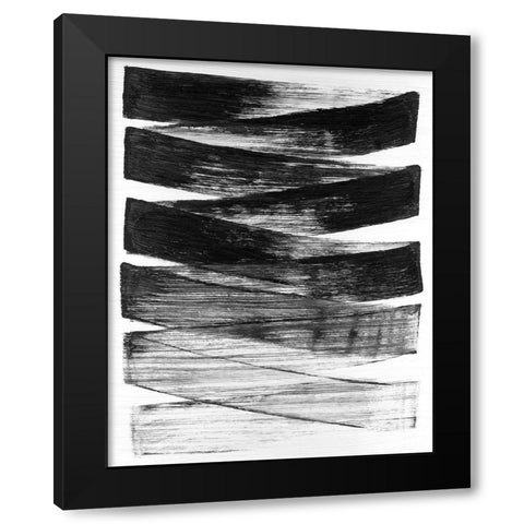 Velcro I Black Modern Wood Framed Art Print by Lam, Vanna