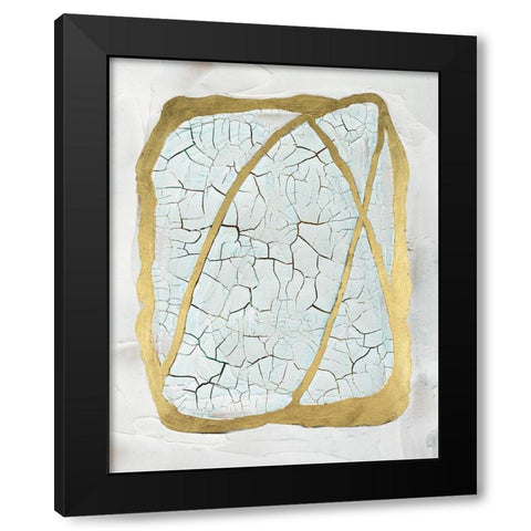 Wind Chill I Black Modern Wood Framed Art Print by Lam, Vanna