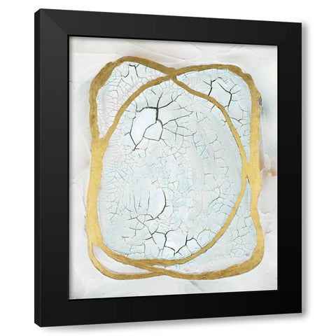 Wind Chill II Black Modern Wood Framed Art Print with Double Matting by Lam, Vanna