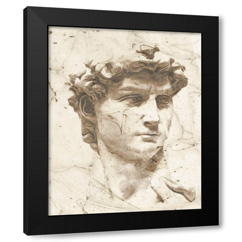 Classical Study I Black Modern Wood Framed Art Print by Saunders, Alonzo