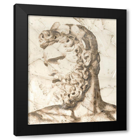 Classical Study II Black Modern Wood Framed Art Print by Saunders, Alonzo
