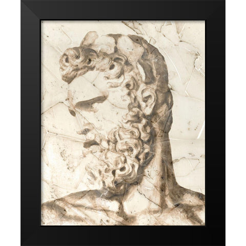 Classical Study II Black Modern Wood Framed Art Print by Saunders, Alonzo