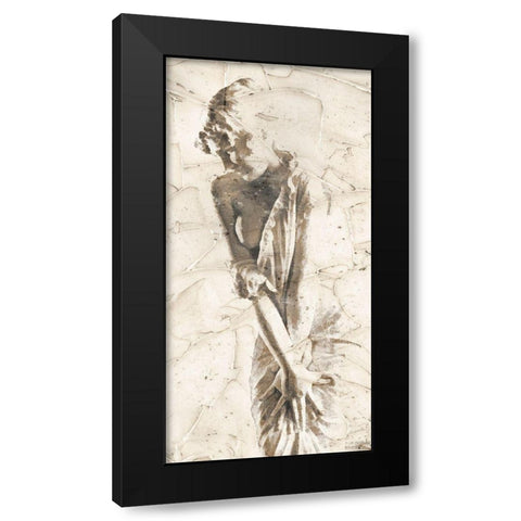Classical Study VI Black Modern Wood Framed Art Print with Double Matting by Saunders, Alonzo