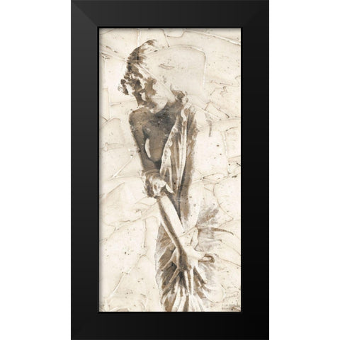 Classical Study VI Black Modern Wood Framed Art Print by Saunders, Alonzo