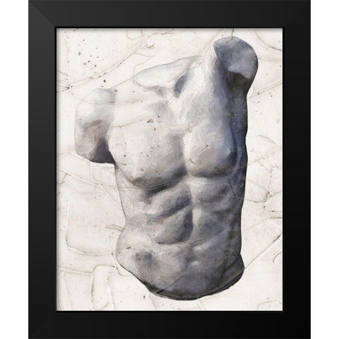 Classical Study VIII Black Modern Wood Framed Art Print by Saunders, Alonzo