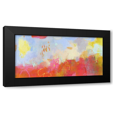 Revenir I Black Modern Wood Framed Art Print by Jachimiec, Sue