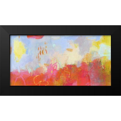 Revenir I Black Modern Wood Framed Art Print by Jachimiec, Sue