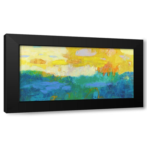 Revenir III Black Modern Wood Framed Art Print by Jachimiec, Sue
