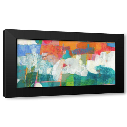 Revenir IV Black Modern Wood Framed Art Print with Double Matting by Jachimiec, Sue