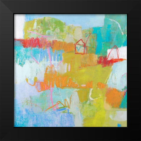 Colligere III Black Modern Wood Framed Art Print by Jachimiec, Sue