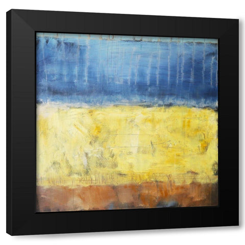 Where Hope Rises Black Modern Wood Framed Art Print by Bagnato, Judi