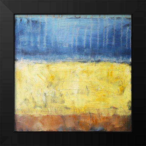Where Hope Rises Black Modern Wood Framed Art Print by Bagnato, Judi