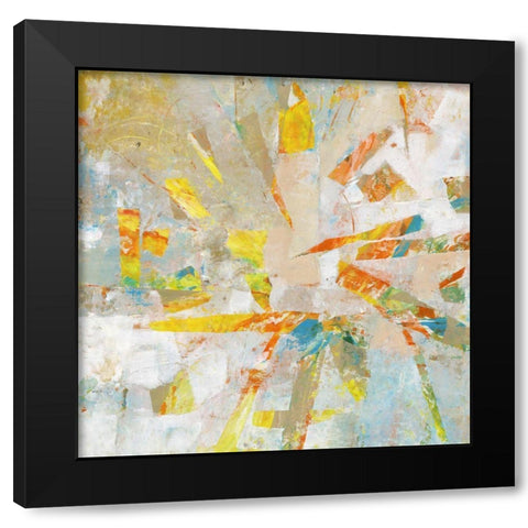 Shattered I Black Modern Wood Framed Art Print by OToole, Tim