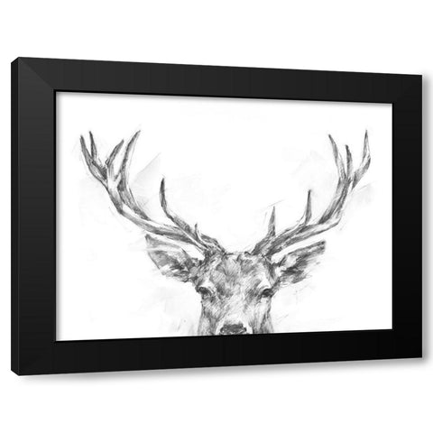 Well-Hello Dear II Black Modern Wood Framed Art Print by Harper, Ethan