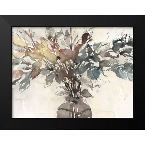 Dry Arrangement I Black Modern Wood Framed Art Print by Dixon, Samuel