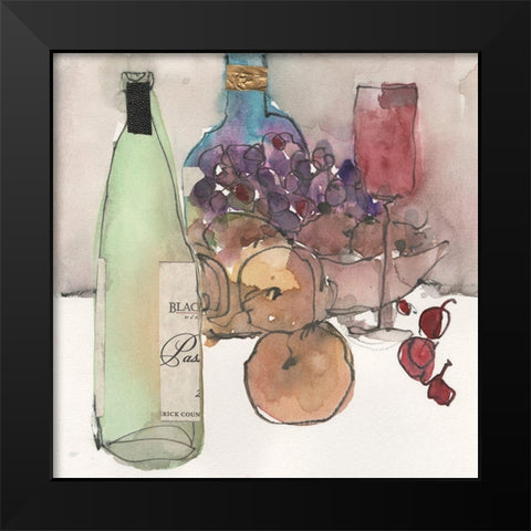 Fruitful Moment II Black Modern Wood Framed Art Print by Dixon, Samuel