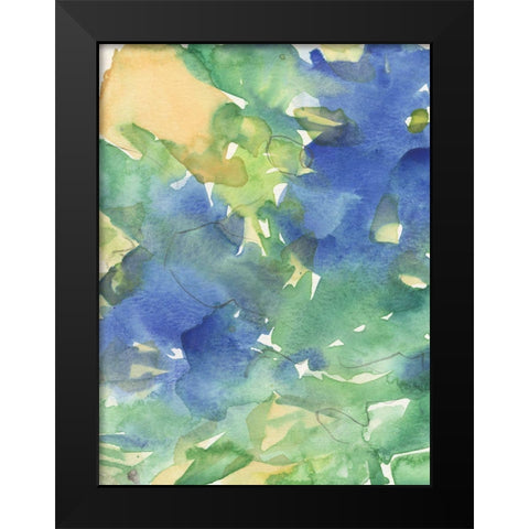 Fanciful Flora I Black Modern Wood Framed Art Print by Dixon, Samuel
