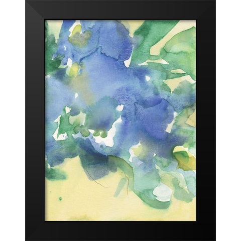Fanciful Flora II Black Modern Wood Framed Art Print by Dixon, Samuel