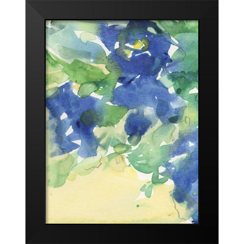 Fanciful Flora III Black Modern Wood Framed Art Print by Dixon, Samuel
