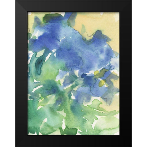 Fanciful Flora IV Black Modern Wood Framed Art Print by Dixon, Samuel