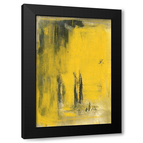 The Ginkgo Forest II Black Modern Wood Framed Art Print by Dixon, Samuel