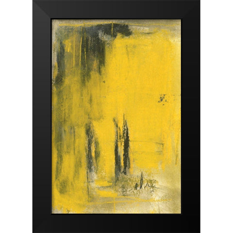 The Ginkgo Forest II Black Modern Wood Framed Art Print by Dixon, Samuel