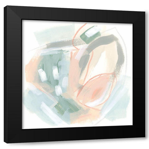Fog Spiral II Black Modern Wood Framed Art Print by Vess, June Erica