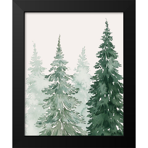 Winter Washed Coppice I Black Modern Wood Framed Art Print by Popp, Grace