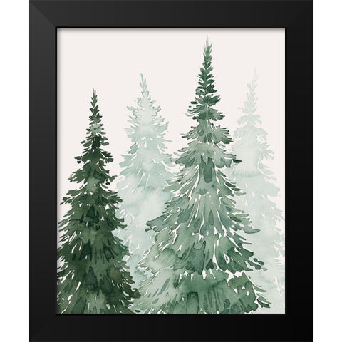 Winter Washed Coppice II Black Modern Wood Framed Art Print by Popp, Grace