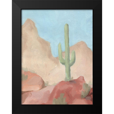 Sunny Saguaro III Black Modern Wood Framed Art Print by Green, Jacob