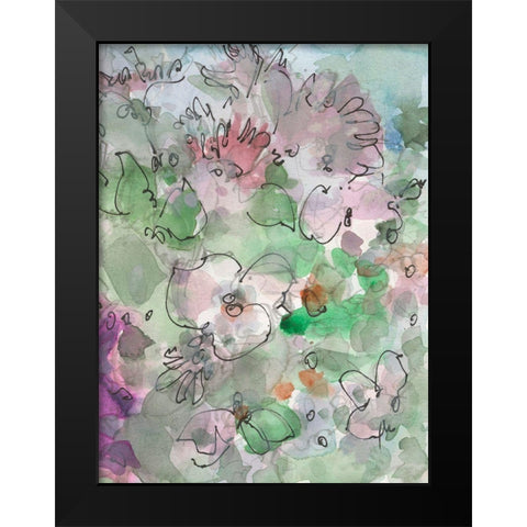 Dainty Details I Black Modern Wood Framed Art Print by Dixon, Samuel