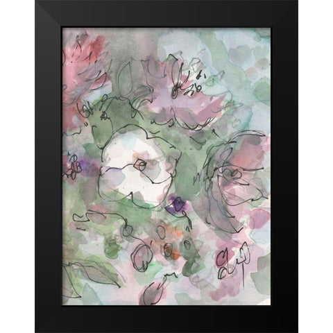 Dainty Details II Black Modern Wood Framed Art Print by Dixon, Samuel