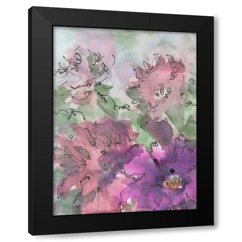 Dainty Details III Black Modern Wood Framed Art Print with Double Matting by Dixon, Samuel