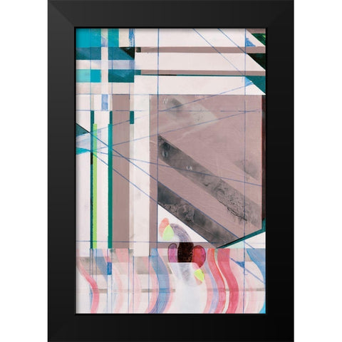 LTower 5a Black Modern Wood Framed Art Print by Cartissi