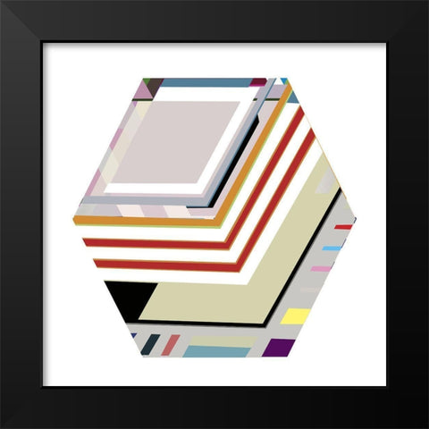 LTower 6B 4 Black Modern Wood Framed Art Print by Cartissi
