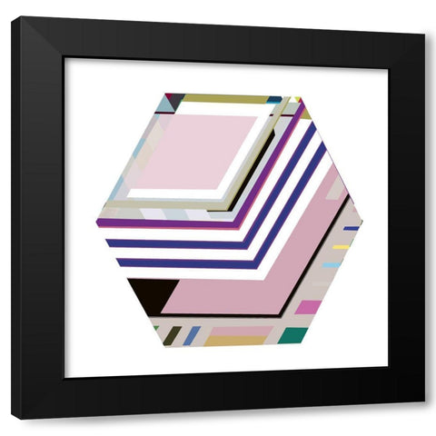 LTower 6B 6 Black Modern Wood Framed Art Print with Double Matting by Cartissi