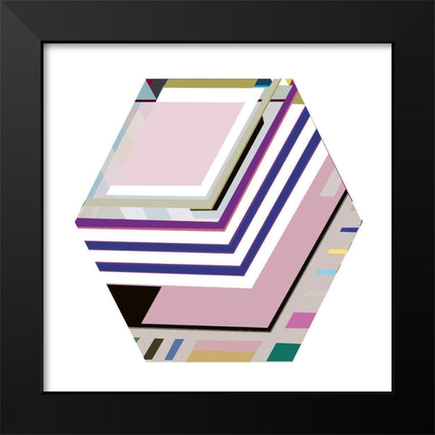 LTower 6B 6 Black Modern Wood Framed Art Print by Cartissi