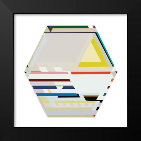 LTower 6B 1 Black Modern Wood Framed Art Print by Cartissi