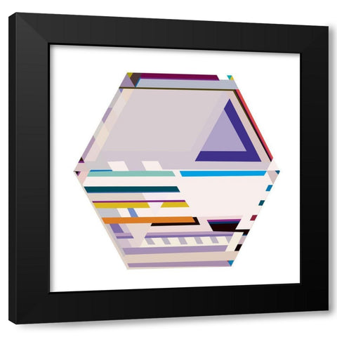LTower 6B 2 Black Modern Wood Framed Art Print by Cartissi