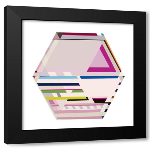 LTower 6B 3 Black Modern Wood Framed Art Print by Cartissi