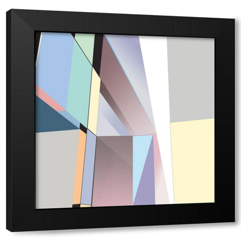 LTower23 5 Pastel Black Modern Wood Framed Art Print by Cartissi