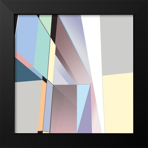 LTower23 5 Pastel Black Modern Wood Framed Art Print by Cartissi