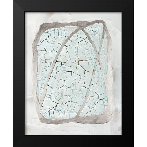 Wind Chill III Black Modern Wood Framed Art Print by Lam, Vanna