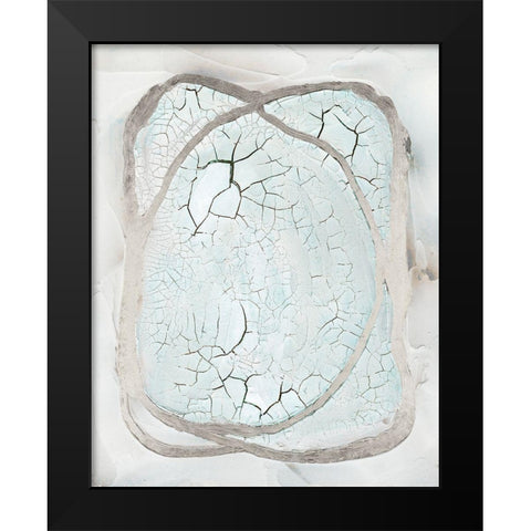 Wind Chill IV Black Modern Wood Framed Art Print by Lam, Vanna