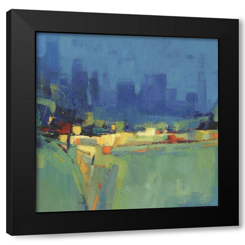 Suburban View I Black Modern Wood Framed Art Print by OToole, Tim