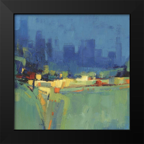 Suburban View I Black Modern Wood Framed Art Print by OToole, Tim