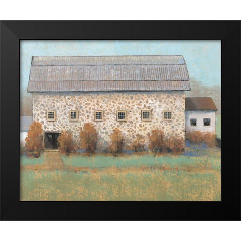 Rustic Barn II Black Modern Wood Framed Art Print by OToole, Tim