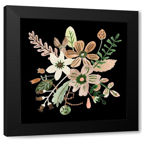 Sweet Fest I Black Modern Wood Framed Art Print with Double Matting by Wang, Melissa