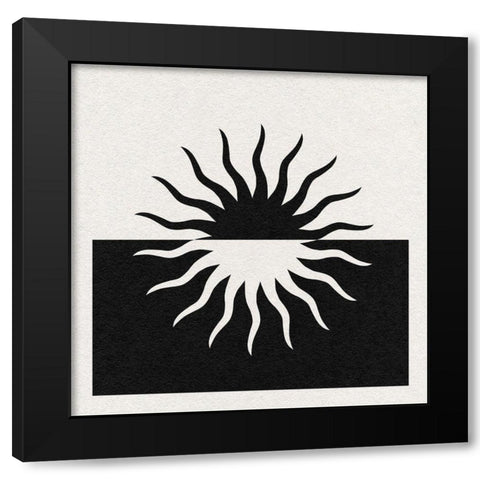 Starry Spirit III Black Modern Wood Framed Art Print by Green, Jacob