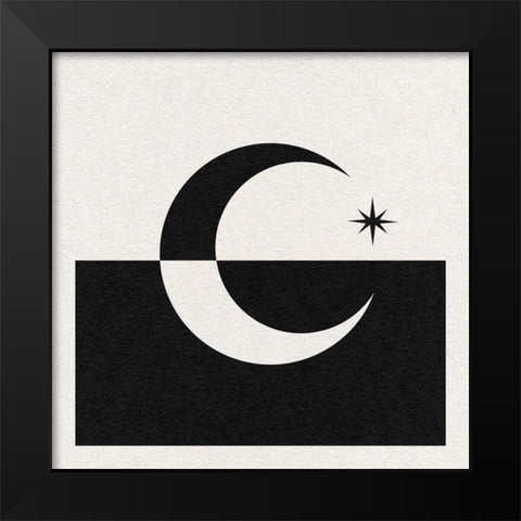 Starry Spirit IV Black Modern Wood Framed Art Print by Green, Jacob